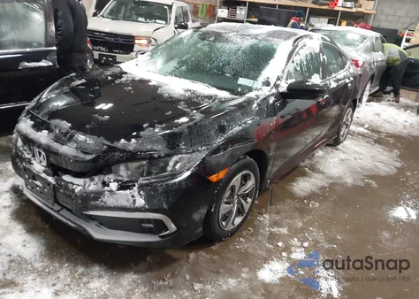 2019 Honda Civic Lx z USA, uszkodzony, nr VIN 2HGFC2F68KH532038